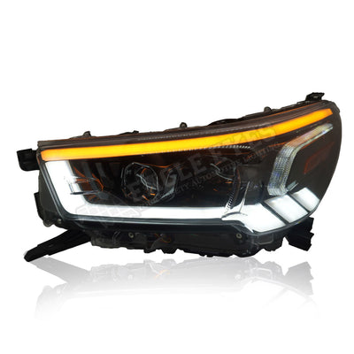 TOYOTA HILUX ROGUE 2020-2021 LED SEQUENTIAL SIGNAL WELCOME LIGHT HEADLAMP