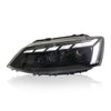 VOLKSWAGEN JETTA 2011-2018 PROJECTOR LED HI-LO BEAM SEQUENTIAL SIGNAL WELCOME LIGHT HEADLAMP