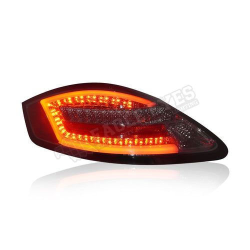 PORSCHE CAYMAN 987.1 2004-2008 LED SEQUENTIAL SIGNAL TAILLAMP SMOKE LENS