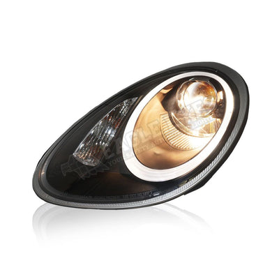 PORSCHE CAYMAN 987 2004-2008 PROJECTOR LED LO BEAM ANGLE EYES COMPITABLE FOR HID SPEC HEADLAMP