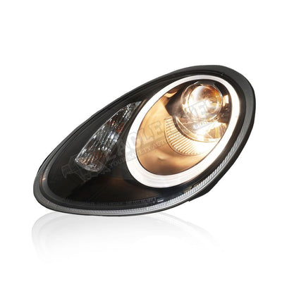 PORSCHE CAYMAN 987 2004-2008 PROJECTOR LED LO BEAM HEADLAMP COMPATIBLE FOR HALOGEN MODEL