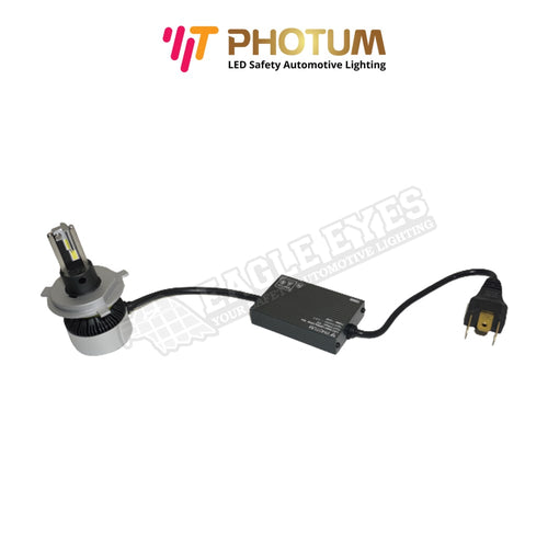 PHOTUM HIGHT POWER 55W 8000 LUMENS 5500K HEADLAMP LED BULB H4