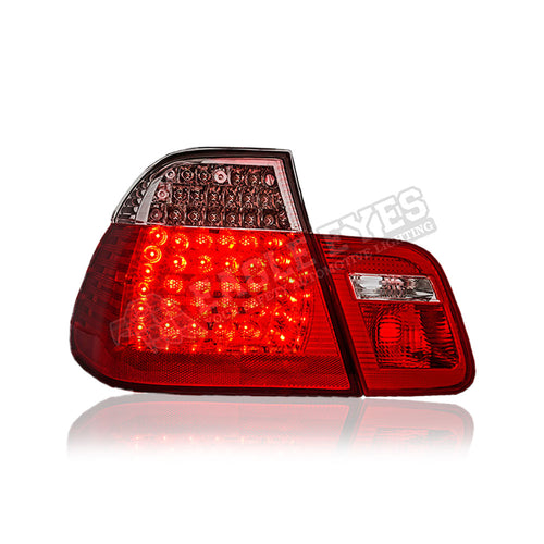 BMW 3 SERIES E46 1999-2001 LED TAILLAMP(4DOOR)(RED/CLEAR)