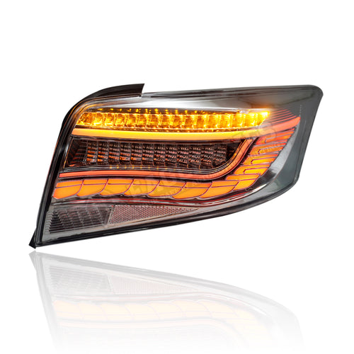 TOYOTA VIOS XP150 2013-2018 LED SEQUENTIAL SIGNAL WELCOME LIGHT DRAGON SCALE ALBINO TAILLAMP