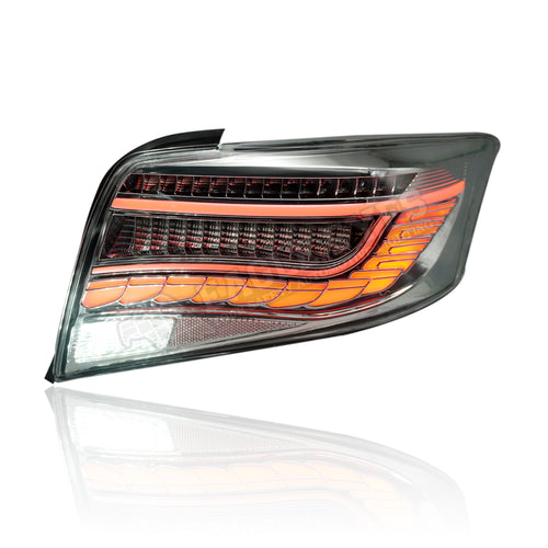 TOYOTA VIOS XP150 2013-2018 LED SEQUENTIAL SIGNAL WELCOME LIGHT DRAGON SCALE ALBINO TAILLAMP